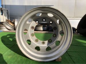 ★中古品★TOPY 22.5×8.25 ISO方式 スチールホイール 10穴　968-6-3000