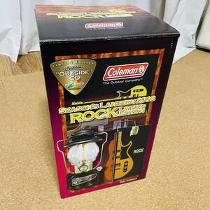 デッドストック品 未使用 Coleman コールマン シーズンランタン　ROCK LIMITED EDITION 2008 200BA68JA