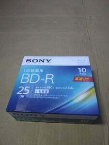 ソニー ブルーレイディスク BD-R 25GB 10枚入り 10BNR1VJ 1L10P 10-242