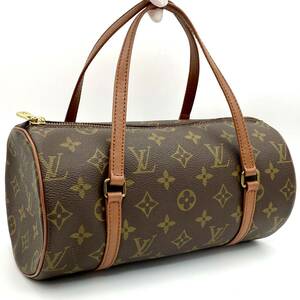 AY1603■LOUIS VUITTON ルイヴィトン LV モノグラム パピヨン 26 Bag バッグ 鞄 ハンドバッグ 筒形 ブランド TH1902 中古