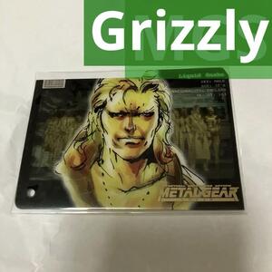 METAL GEAR SOLID TRADING CARD No.028 GRIZZLY　リキッド・スネーク　リキッドスネーク