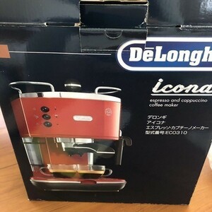 デロンギ エスプレッソ・カプチーノメーカー 新品 ECO310R レッド 未使用品