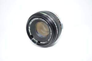 【外観並級】OLYMPUS OM-SYSTEM F.ZUIKO AUTO-S 50mm F1.8　#s5999-1