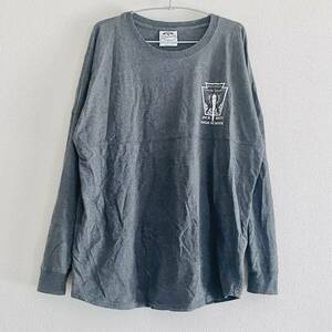 【古着】NATIONAL HONOR SOCIETY JACK BRITT HIGH SCHOOL L/S Tシャツ グレー S カレッジ スクール TEE Grey ヴィンテージ