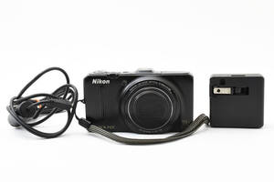 ニコン NIKON COOLPIX クールピクス S9300 ブラック コンパクトデジタルカメラ #2280695A