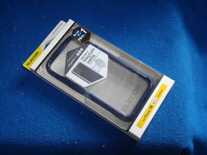 ELECOM iPhone14/13/13Pro用TOUGH SLIM バンパーｘ耐衝撃 PM-A22ATSLBNV 送料無料