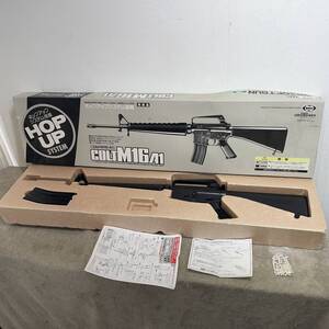 MARUI COLT M16 A1 完成品 6mm BB弾使用 ASSAULT RIFLE トイガン エアガン エアーソフトガン 箱付き　東京マルイXZ3409