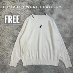 E hyphen world gallery KANGOL ハイネックニット