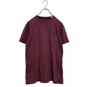 adidas 半袖 ロゴTシャツ S バーガンディ アディダス ULTIMATE2.0 スポーツ 古着卸 アメリカ仕入 a603-5712