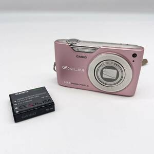 美品 カシオ Casio Exilim EX-Z450 4x バッテリー付き コンパクトデジタルカメラ 動作確認済み B30