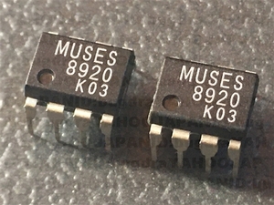 DIP 音響用 オペアンプ MUSES8920D (JRC) 2個セット OPアンプ 8PIN 2回路入り 即決 新品 送料無料