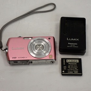 Th980731 パナソニック コンパクトデジタルカメラ LUMIX リミックス DMC-FX70-P エッセンシャルピンク Panasonic 中古