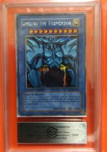 世界で2枚 （鑑定品） Obelisk the Tormentor オベリスクの巨神兵