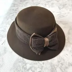 Borsalino ボルサリーノ リボン ハット 帽子