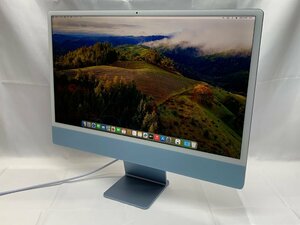 Apple iMac A2439 (24-inch, M1,2021) ブルー [Dmc]