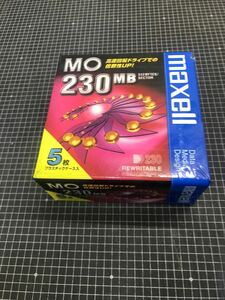  新品　未開封　maxell MOディスク5枚入り　6ケース　計60枚