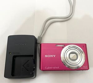 SONY Cyber-shot DSC-W610 ソニー サイバーショット コンパクトデジタルカメラ デジカメ コンデジ ピンク　充電器付き　撮影確認済み