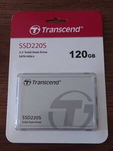 Transcend SSD 120GB 未開封 新品