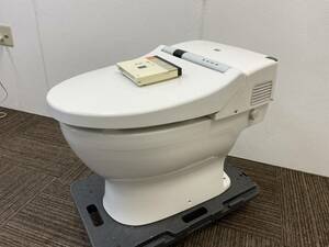 【中古】リモコン付TOTO 「壁排水」ネオレスト ウォシュレット一体形便器 TCF982/F #N11(ペールホワイト）☆引き取り可