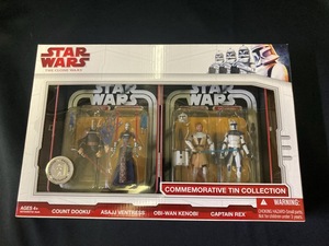 STARWARS スターウォーズ フィギュア CLONE WARS COMMEMORATIVE TIN COLLECTION