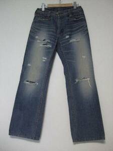 roen jeans ロエン　クラッシュデニム（USED）1221MP