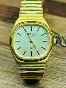 ◇1円 ★ RADO ラドー 腕時計 レディース クォーツ 717.9001.2 不動品のためジャンク