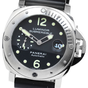 パネライ PANERAI PAM00024 ルミノール サブマーシブル スモールセコンド 自動巻き メンズ _823722