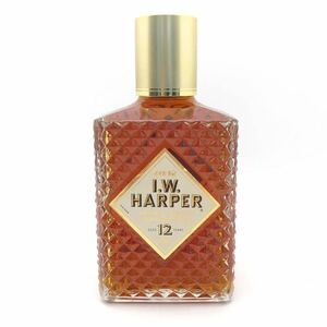 【未開栓】 I W HARPER ハーパー 12年 バーボン ウイスキー 750ml 43%