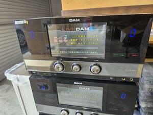 第一興商 DAM-XG5000 ライブダム 中古品 データ最新 26万曲以上 音声、映像正常 HDD A,B 正常 パネルが暗い物です。中古カラオケ