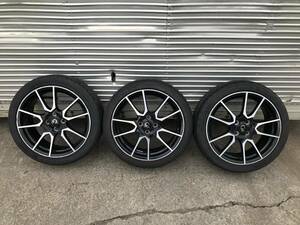 トヨタ NHP10 アクア Gs 純正 17インチアルミホイール 3本SET 17 × 6.5J +41 4穴 PCD 100