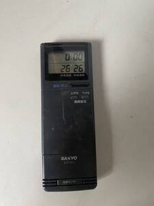 SANYO エアコンリモコン RCS-KAROB(K)【動作品】