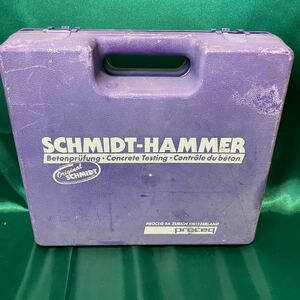 Proceq SCHMIDT MODEL KS ROCK HAMMER シュミット ロックハンマー 富士物産 ケースのみ コンクリート テストハンマー