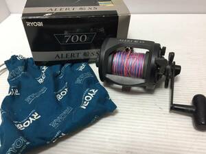 ♪RYOBI リョービ ALERT(アラート) 船 SS 700 リール 船釣り 小船 釣り用品 釣り具 フィッシング 中古 (NF240522) 360-329-①