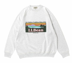 即決 未使用【L.L.Bean】エルエルビーン ポーテージ・クルーネック・スウェットシャツ バーチ XL LLBEAN