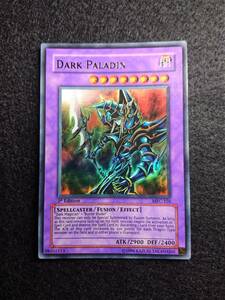 美品 旧アジア版 遊戯王 DARK PALADIN 1st MFC-105 超魔導剣士－ブラック・パラディン ウルトラレア コレクション1軍 