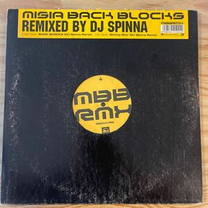 ミーシャ/MISIA/BACK BLOCKS/REMIXED BY DJ Spinna/レコード/中古/DJ/club