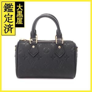 LOUIS　VUITTON　ルイ　ヴィトン　ナノ・スピーディ　モノグラム・アンプラント ノワール　M82450【431】2148103758256