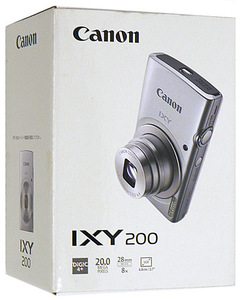 Canon製 コンパクトデジタルカメラ IXY200(SL) シルバー 2000万画素 未使用 [管理:1050015600]