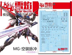 MG 1/100 ZGMF-X56S/α フォースインパルスガンダム専用水転写式デカール