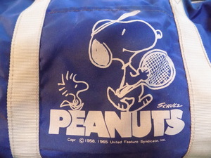 OLD スヌーピー ナイロン ボストンバッグ ピーナッツ シュルツ PEANUTS ビンテージ VINTAGE サンリオ 日本製 70’S 80’S 昭和レトロ