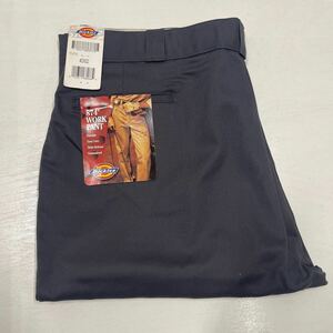 W42 濃いグレー ヴィンテージ 新品 874 ディッキーズ DICKIES オリジナル 874 USA MODEL ワークパンツ 1