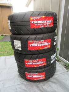 新品！205/55R16 94V 16インチ シバタイヤ SHIBATIRE R23 TW28 4本セット 仮組のみ