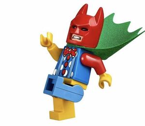 1体　バットマン　ミニフィグ dcコミック　LEGO 互換 ミニフィギュア　ブロック p