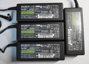 4個セット Sony 19.5V 3.9A 75W VGP-AC19V37/ACアダプタ