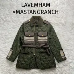 【希少 LAVEMHAM】MASTANGRANCH別注 キルティングJKT 36