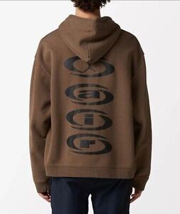 Travis Scott Pullover Hoodie Sail 茶 DZ5502-275 M トラヴィス・スコット プルオーバーパーカー