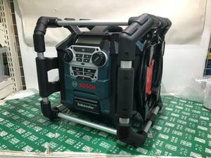 未使用中古品 電動工具 ボッシュ BOSCH コードレスラジオ GPB18V-5C 本体のみ.屋外作業.防災ラジオ.オーディオ ITPOIK4KV8BG