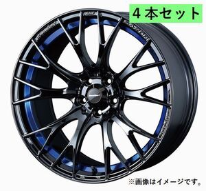 個人宅発送可能 ウエッズスポーツ WedsSport 17X7.0J +43 4穴 PCD100 BLCII ホイール 1本 SA-20R エスエーニーマルアール (72726)