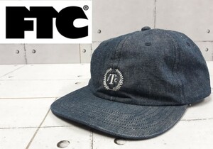 FTC デニム キャップ 帽子 CAP エフティーシー刺繍