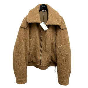 AURALEE オーラリー 22AW BABY CAMEL MELTON BLOUSON ブルゾンジャケット 商品番号：8072000058703